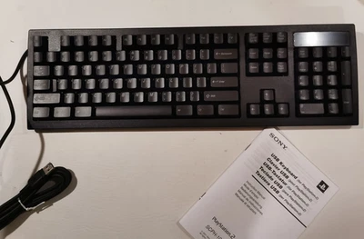 SONY 2001 Keyboard for PlayStation 2, SCPH-10240 E, In Original Packaging Unused - Image 1 of 4