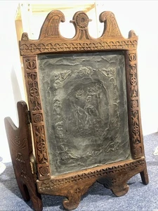 Vintage Fire Screen Gothic ish Style Maybe - Picture 1 of 11