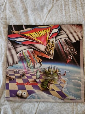 Triumph  Just A Game Promo LP record 1979 RCA Records AFL1-3224 MINT - Image 1 of 4