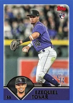2023 Topps Archives #217 Ezequiel Tovar - Image 1 of 2