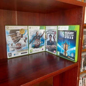 Sports Vault – Xbox 360 4-Game Bundle – Cricket, Tennis & Rugby - Sports - Picture 1 of 11