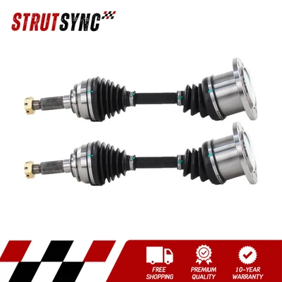 Eje delantero CV 2x para 1980-1984 1985 1986 1987 1988 AMC Eagle SurTrack Foto 1 de 3