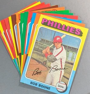 1975 Topps Baseball 1-220 From Scans SET BREAK Mostly EX/NM Pack Fresh Corners! - Picture 1 of 435