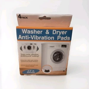Universal Washer & Dryer Heavy Duty Anti-Vibration Pads....2.5" in Diameter - Picture 1 of 3