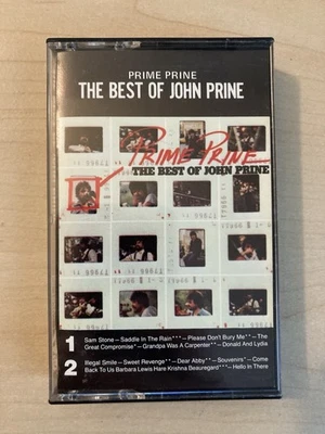The Best of John Prine - Prime Prine - Atlantic Cassette Tape - 1976 CS 18202 Foto 1 de 3