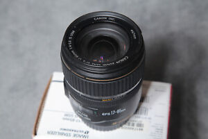 Canon ef-s 17-85mm IS USM f 4- f5.6