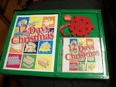 Twin Sisters Productions BOOK & MUSIC CD The 12 days of Christmas Box Set ~ NEW - Image 1 of 2