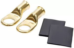Allstar Performance 76129 Ring Terminals 4 Gauge 1/2" Hole Dirt Track Drag - Foto 1 di 1