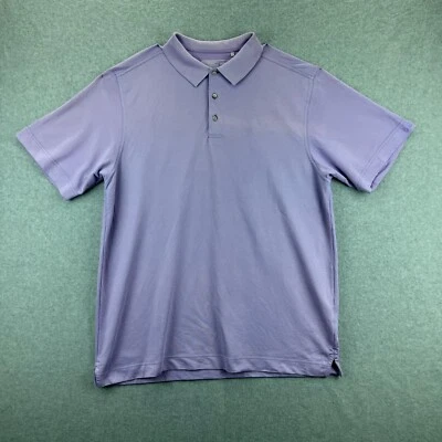 Camisa Polo Cutter & Buck DryTec Luxe Nanotex Lavanda Manga Corta Talla 2XL Foto 1 de 4
