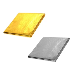 Hoja reflectante de calor Exoracing oro y plata 1m x 1,2m - Imagen 1 de 8