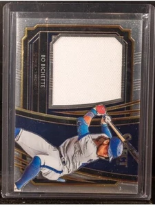 BO BICHETTE 2020 Panini Select RC Rookie GU White Patch - Picture 1 of 2