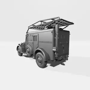 Horch 901 Type 40 radio - WWII - German Army - wargame3d - 28mm Scale - Picture 1 of 2