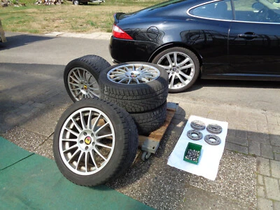 Jaguar XK Coupe 3.5 Alufelgen Reifen 4 Stück Winterreifen Spurverbreiterung  - Bild 1 von 4