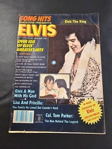 Song Hits Magazine Presents Elvis/The King Winter 1981 - Picture 1 of 2