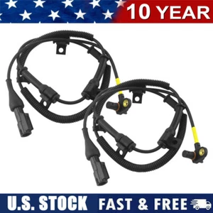 Front Left & Right ABS Wheel Speed Sensor For 05-10 Ford F-250 F-350 Super Duty - Picture 1 of 5
