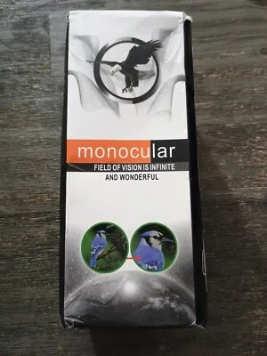 Monocular Field Of Vision Is Infinite & Wonderful New Open Box  - Image 1 of 4