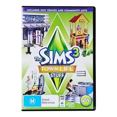 The Sims 3: Town Life Stuff (Expansion Pack) Game for PC & Mac - Image 1 of 4
