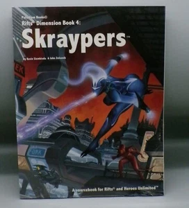 Palladium Books RIFTS Dimension Book 4 Skraypers SOURCEBOOK Sealed SHRINKWRAP !! - Picture 1 of 2