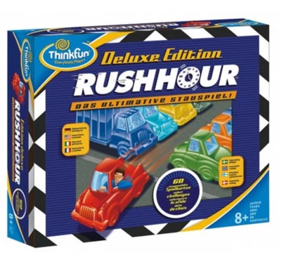 RUSH HOUR DELUXE Rushhour Stauspiel Denkspiel Autospiel Knobelspiel Thinkfun NEU - Bild 1 von 2