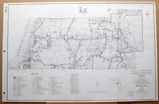 General Road Map of Pasco County Florida 1979 18x28"