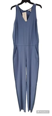 Mono al tobillo Athleta Brooklyn azul polvoriento bolsillo para mujer talla 10 alto nuevo con etiquetas defectuoso Foto 1 de 4