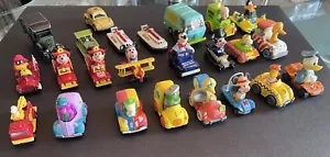 Vintage Matchbox Cars & More( Sesame Street,Disney& Others) Mix Car Lot Of 24 - Picture 1 of 9