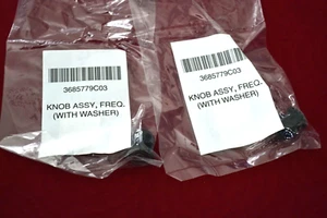 LOT OF 2 OEM Motorola 3685779C03 Frequency Knob XTS1500/2500 MT1500 PR1500 - Picture 1 of 2