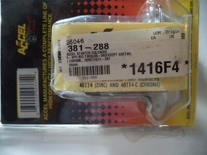  NEW! ACCEL CHROME STARTER SOLENOID FITS HARLEY-DAVIDSON, V-TWIN # #32-0637  - Picture 1 of 5