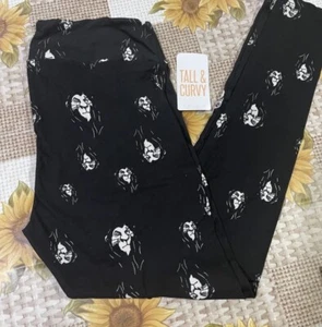 Lularoe TC Leggings Disney Villains Narbe König der Löwen Neu mit Etikett - Bild 1 von 3