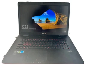 Used ASUS ROG 17.3in Game Laptop Geforce GTX 970M 16GB RAM i7 DX12 2.5GHz - Picture 1 of 5