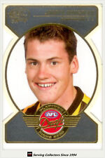 2005 AFL Dynasty Draft Pick Platinum Die Cut PDP2 Jarryd Roughhead (Hawks)-#75
