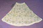 NWT CHAN LUU Mirrored Embellished Maxi Gypsy Skirt Size S, $345