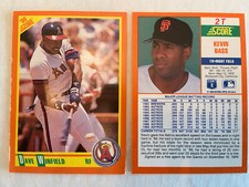 1990 SCORE TRADED #1-110T BASEBALL CARDS YOU PICK COMPLETE YOUR SET SINGLES
