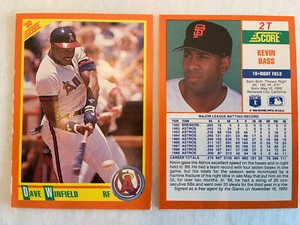 1990 SCORE TRADED #1-110T BASEBALL CARDS YOU PICK COMPLETE YOUR SET SINGLES