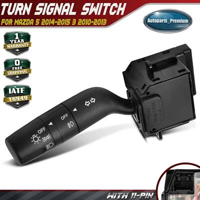 Interruptor de señal de giro con luz antiniebla para Mazda 5 2014-2015 Mazda 3 sin faros automáticos Foto 1 de 4