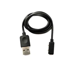 USB 2.0 Cable 60 CM Charging Cable for Xiaomi Haylou Solar Plus RT3 IN Black - Zdjęcie 1 z 4