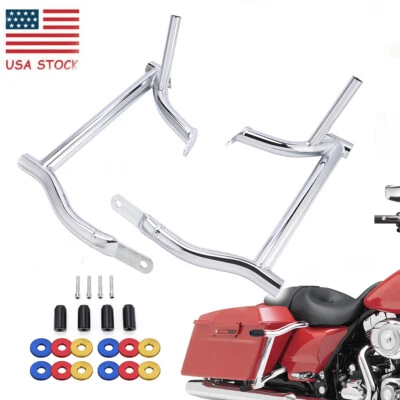 Protetores de bolsa de selim para Harley Touring Street Road Glide King Electra/Ultra 97-08 - Imagem 1 de 4
