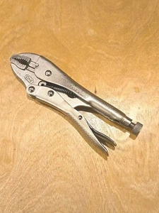 Husky 7 pollici nuovo Pinza di bloccaggio a ganascia curva 7" scatola aperta - Foto 1 di 9