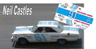 Autocollants CD-2537 #91 Neil Castles 67 Plymouth
