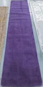 PURPLE 2'-3" x 10'-0" Back Stain Rug, Reduced Price 1172772976 HIM610B-210 - Picture 1 of 4