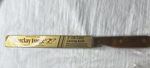 Barclay Forge 8" (20.3 cm) Carving Knife Stainless Steel Wood Japan NOS Vintage - Picture 1 of 9