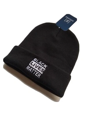 GEORGE BLM Black Lives Matter Winter Knit Hat Cap Beanie  - Image 1 of 4