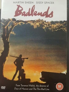 BADLANDS RARE DVD MARTIN SHEEN & SISSY SPACEK 1973 FILM TERRENCE MALICK CLASSIC - Picture 1 of 3