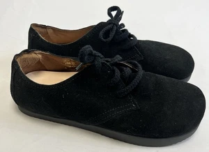 NEW Kalso Earth Shoes 10 / 43 Faroe Lokah Black Leather Sneaker Vintage Style 🤍 - Picture 1 of 8