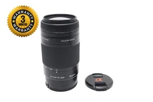 Teleobjetivo Sony 75-300 mm F4,5-5,6 para Sony montura A, SAL75300, buen estado - Imagen 1 de 9