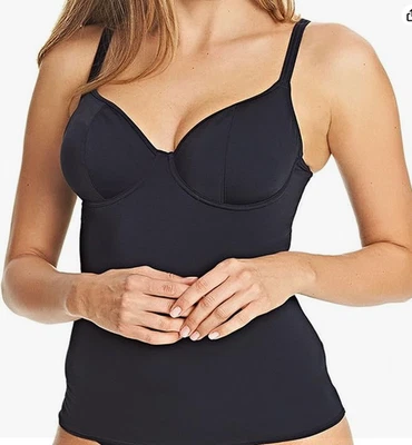 Tankini Freya Remix con aros negro talla 30D correas ajustables Foto 1 de 3