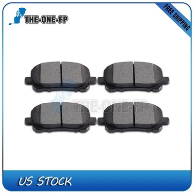 Pastillas de freno delanteras de cerámica para Toyota Matrix 2003 2004 2005 2006 2007 2008 Foto 1 de 4