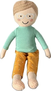 Pillowfort Pillow Pal Boy Plush Doll 19” Wearing Eyeglasses - Picture 1 of 4