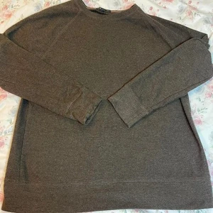 Suéter Banana Republic Talla XL Marrón Manga Larga Pullover Cuello Redondo Informal Tejido - Imagen 1 de 3