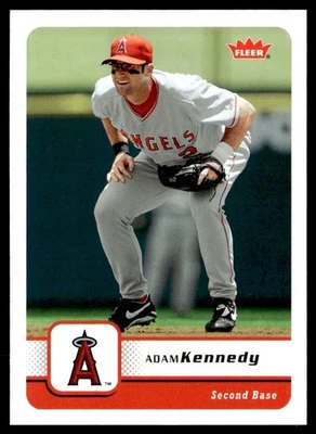 2006 Fleer Adam Kennedy Los Angeles Angels #1 - Image 1 of 2